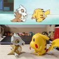 7cm Pokemon Cubone Grimace Pichu Figure Cartoon Cute Ornament Model Desktop Car And Decoration Festival  Collectible. 