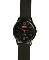 PU Leather Black Analog Watch For Men - Watch For Men.