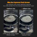 AliKisscafe Espresso Puck Screen 0.2mm Magnetic Remover Kit 51mm 54mm 58mm For Delonghi Breville Coffee Accessories Barista Tool. 