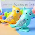 Clockwork Parrot Simulation animal plush jumping stail children's toys -1pcs.