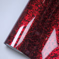 High Glossy Black Gold Silver Red Forged Carbon Fiber Vinyl Wrap Film Adhesive Motorcycle Scooter Car Decal Wrapping. 