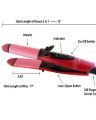 NOVA Hair Straightener & curler /  NOVA 2 in 1 Hair Beauty Set. 
