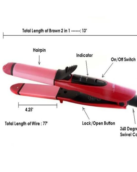 NOVA%20Hair%20Straightener%20&%20curler%20/%20%20NOVA%202%20in%201%20Hair%20Beauty%20Set%20-%20Image%205