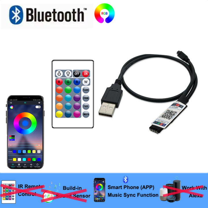 Bluetooth%20Rgb%20Lighting%20Controller%205V%204%20Pins%20RGB%20Led%20Controller%20USB%20RGB%20Smart%20Controller%20Remote%20Led%20Light%20Programmable%20lightify%20-%20Image%207