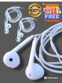 Buy 1 Get 1 Free In Ear Headphones with 3.5mm Jack Handsfree Microphone Lightweight Design. 