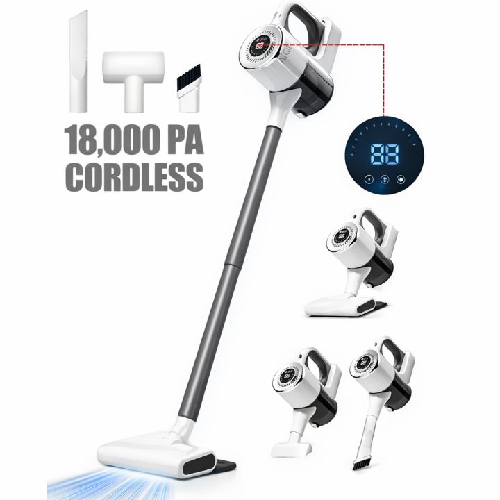 HK-V8%20Cordless%20Vacuum%20Cleaner%2018000Pa%20Powerful%20Suction%20%E2%80%93%202-in-1%20Stick%20&%20Handheld%20Vacuum%20%7C%205-Layer%20HEPA%20Filtration%20%7C%203%20Speed%20%7C%2030%20Min%20Runtime%20%7C%20880ML%20Dust%20Cup%20-%20Image%202