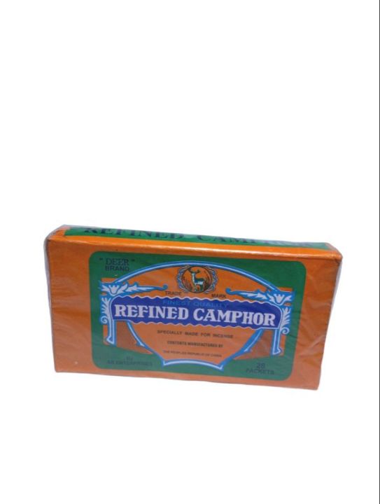 Deer Brand Refined Camphor Tablets / Kafoor Ki Tikkiyan 28 PIECES PACK