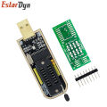 CH341A/CH341B 24 25 Series EEPROM Flash BIOS USB Programmer Module SOIC8 SOP8 Test Clip For EEPROM 93CXX / 25CXX / 24CXX DIY KIT. 