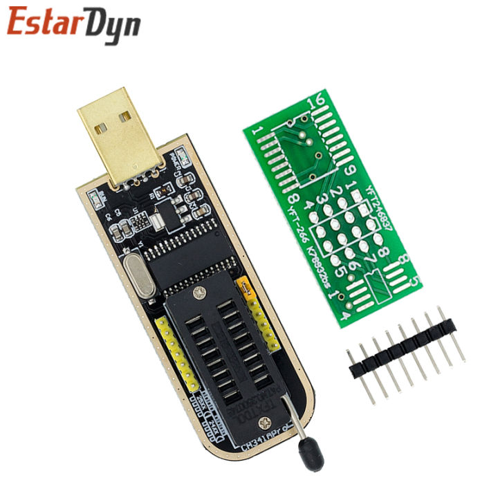 CH341A/CH341B%2024%2025%20Series%20EEPROM%20Flash%20BIOS%20USB%20Programmer%20Module%20SOIC8%20SOP8%20Test%20Clip%20For%20EEPROM%2093CXX%20/%2025CXX%20/%2024CXX%20DIY%20KIT%20-%20Image%204