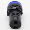 1pcs AD16-22 12V 24V 110V 220V 380V 22mm Panel Mount LED Power Indicator Pilot Signal Light Lamp. 