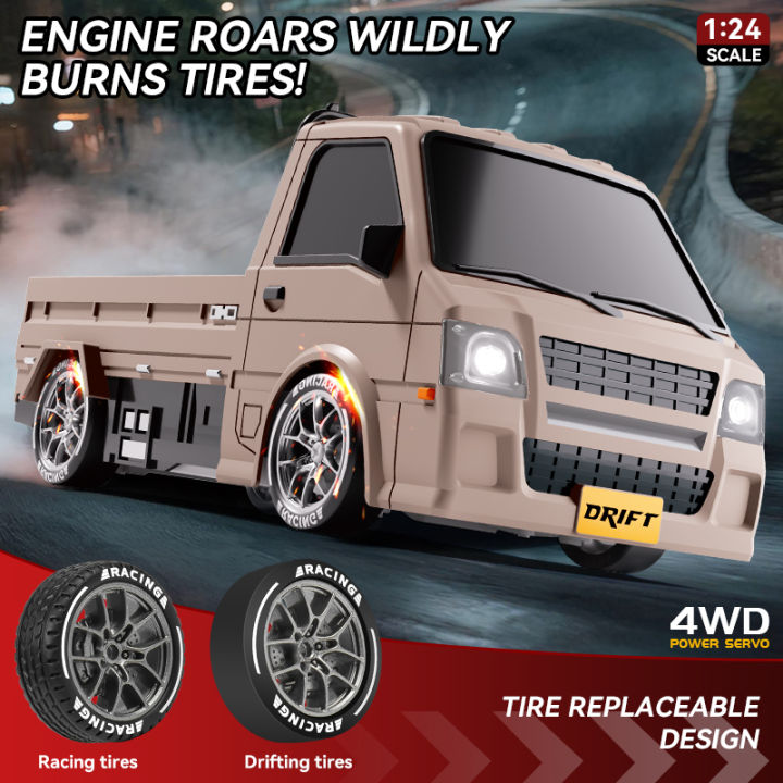 ZWN%201/24%20Full-Scale%20Remote%20Control%20Drift%20Truck%202.4G%20Wireless%20Tricycle%20Model%20with%20LED%20Lights%20Suitable%20Rc%20Car%20for%20Children%20-%20Image%203
