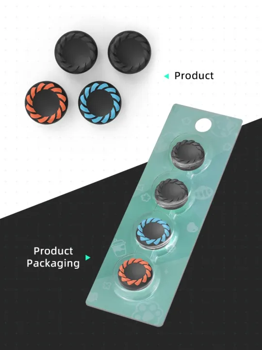DATA%20FROG%20Silicone%20Thumb%20Grip%20Caps%20for%20Switch%202%20Joy-Con%20Controller%20Anti-Slip%20Joystick%20Cap%20Cover%20Compatible%20with%20NS2%20Accessories%20-%20Image%204