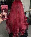KOTA Cosmetics Dye Cream Hair Color Cream (CHERRY RED) Modern Style. 