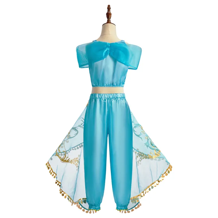 Kids%20Arabian%20Princess%20Dress%20Girls%20Halloween%20Jasmine%20Costume%20Children%20Carnival%20Cosplay%20Party%20Disguise%20Girl%20Sequins%20Pageant%20Outfit%20-%20Image%202