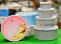 Icon Food Containers 4 Pcs Set Unbreakable. 