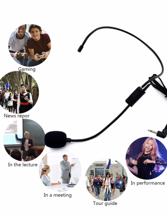 DATA%20FROG%20Professional%203.5MM%20Wired%20Microphone%20Headset%20Megaphone%20Radio%20Speaker%20Voice%20Amplifier%20Clear%20Sound%20Mic%20For%20Conference%20-%20Image%203