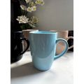 Coffee Tea Ceramic Mug Tea Cup Large Size Colored Mug Pack Of 2. 