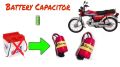 Motorcycle Battery  Capacitor for All Bikes - Alternative Universal Capacitor to Bike Battery. 