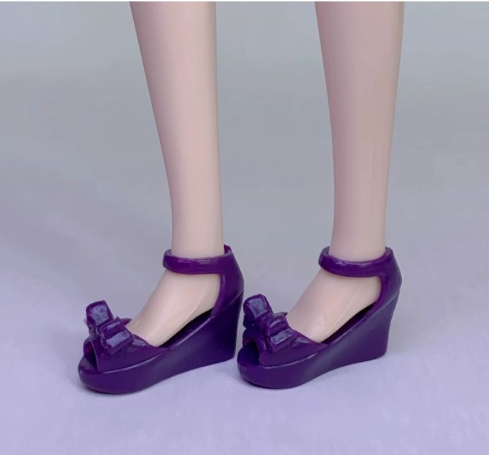 1/6%20Doll%20Shoes%20Flatform%20Bow%20Shoes%2030cm%20Doll%20Decors%20Girl%20Collection%20Toys%20DIY%20Playing%20Doll%20Accessories%20Shoes%20-%20Image%205
