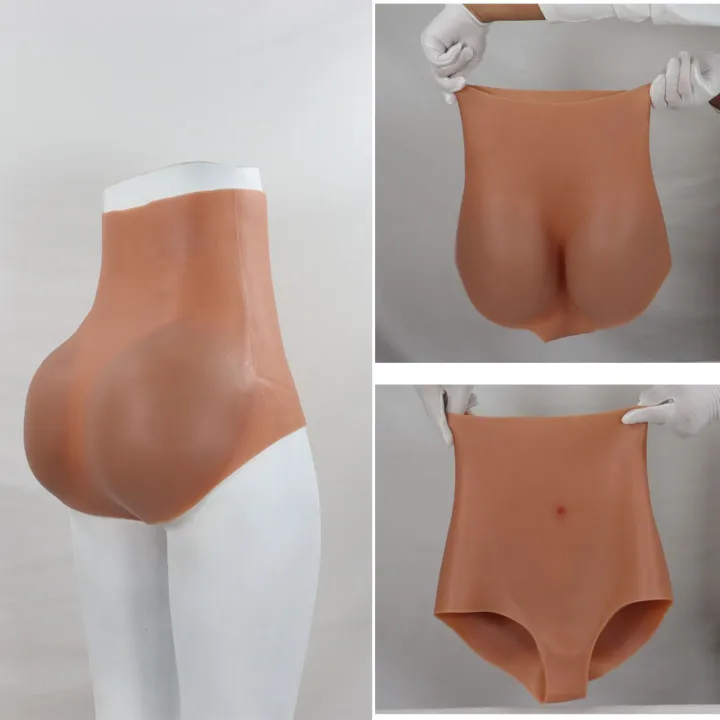 YUERUGOU%20Female%20Silicone%20Fake%20Big%20Buttocks%20Panties%20High%20Waist%20Seay%20Bums%20False%20Butts%20Lifting%20Padded%20Shapewear%20For%20Woman%20-%20Image%206