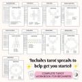 TAROT GUIDEBOOK 78 CARD DECK GUIDEBOOK: A Guide to Psychic Tarot Reading Book English Book. 