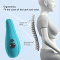 Ergonomic Inflatable Lumbar Support Pillow, Press Type Cushion, Enhances Back Comfort During Long-distance Flights. 