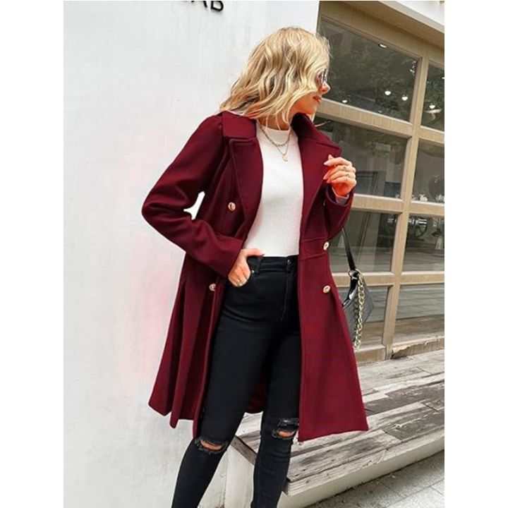 Winter%20Woolen%20Women's%20Trench%20Coat%20Skirt%20Double%20Breasted%20Flip%20Lapel%20Lined%20Women's%20Jacket%20Warm%20Street%20Outerwears%20Women's%20Clothing%20-%20Image%202