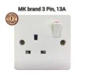 MK Brand 3 Pin, 13A, Switch. 