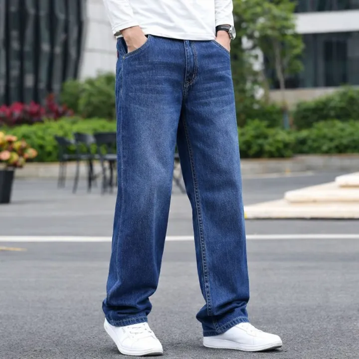 Men's%20Premium%20Loose%20Fit%20Baggy%20Jeans%20-%20Wide%20Leg%20Denim%20Pants%20-%20Classic%20Indigo%20Blue%20-%20Image%205