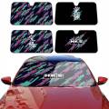 HKS SPORTS CAR JDM Car Sunshade Curtains Solar Protection Windshield Sunshade Sun Shade Auto Sun Visor Car Covers.