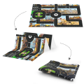Large City Road Map DIY Scene Road Signs Car Parking Lot Game Children Playing Traffic Mat Climbing Carpets for Baby Toys Gifts. 