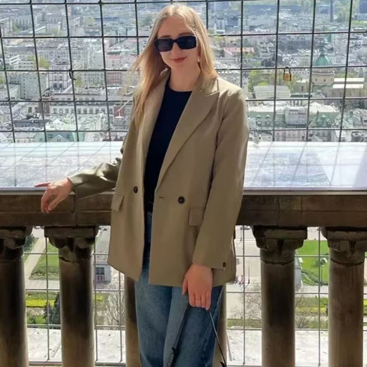 MUJER%202025%20Women's%20Blazers%20New%20Office%20Casual%20Blazer%20Woman%20Straight%20Outerwears%20Fashion%20Women's%20Tailoring%20Blazers%20for%20Women%20Coats%20-%20Image%204