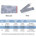 1Pcs Elbow Pads Silicone Compression Elbow Protection Sports Injuries 3D Knit Adjustable Elbow Support Tennis Basketball Unisex. 