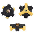 30pcs Soft Golf Shoe Spikes Metal Thread Studs Replacement Fit Golf Spike With Wrench Tool. 