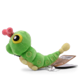 Caterpillar Green Plush Toy,Stuffed Animal, All Star Collection Birthday Kids Boys Girl  Decor 5 Inch. 