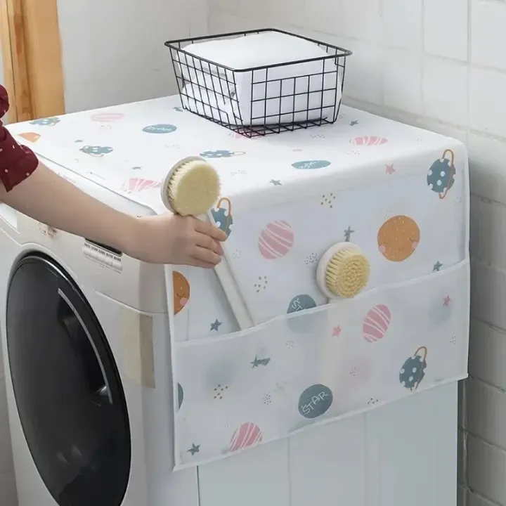 Refrigerator%20washing%20machine%20cover%20cloth%20dust%20cover%20oil%20proof%20household%20storage%20refrigerator%20cover%20cover%20towel%20-%20Image%206