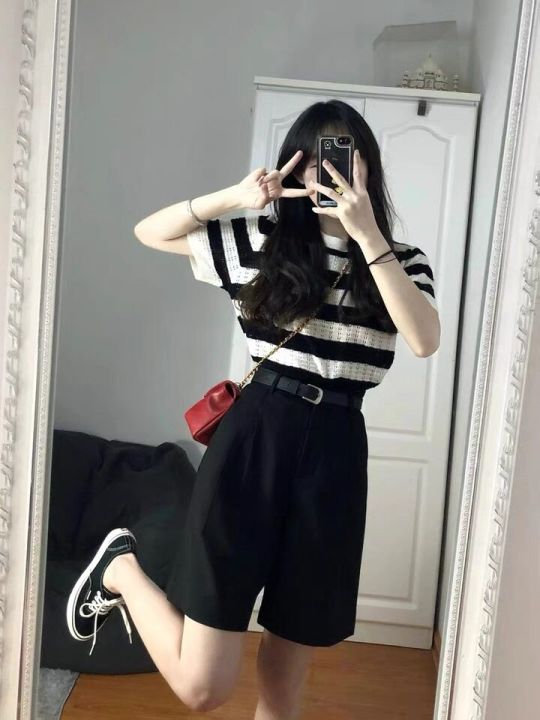 Gakki%20Korean-style%20loose%20all-match%20shirt%20free%20size%20soft%20and%20comfortable%20short-sleeved%20sweater%20T-shirt%201233%20#%20-%20Image%205