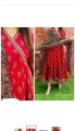 Anarkali Gown Kurta Dupatta Set Women's Straight Fit Anarkali Gown in Teal with Dupatta And Straight Fit Palazzo Pants. 