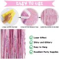 1/2/3Pack Glitter Party Backdrop Metallic Foil Tinsel Fringe Curtain Birthday Wedding Graduations Decoration Anniversary Photo..