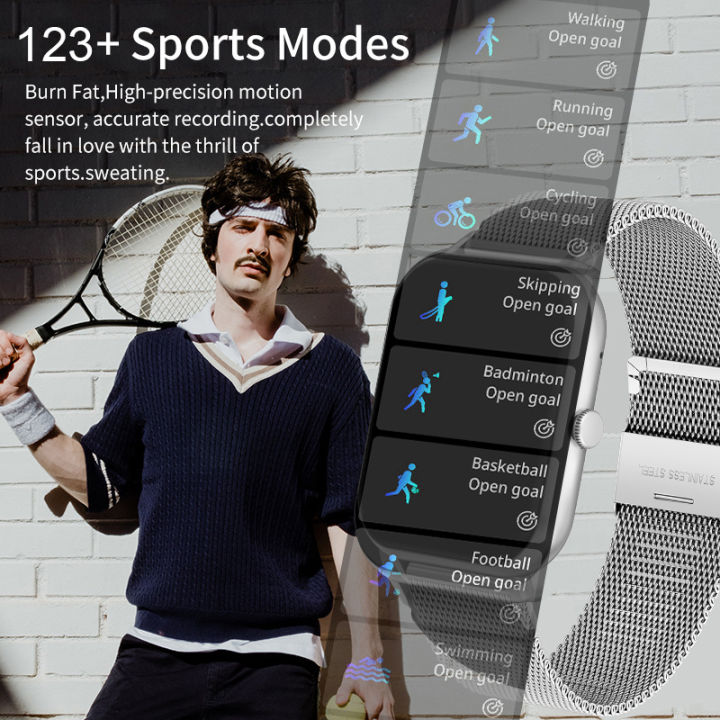 FOXBOX%202026%20Smart%20Watch%20%20Motion%20Trajectory%20Health%20Sleep%20Monitor%20Bluetooth%20Call%20Message%20Women%20Men's%20Smartwatch%20For%20Android%20IOS%20-%20Image%206