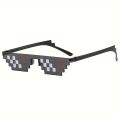 Pixelated Mosaic Glasses New Mosaic Glasses Double Cool Funny party glasses Pixel party glasses Party Photo Prop Glasses. 