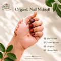 Organic Home Made Nail Mehedi Cone - Natural Nail Tint - Homemade nokher Mehedi - Chemical Free Henna Cone - Nail Mehedi - 100% Organic.