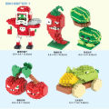 Plants VS Zombies Blocks Small Cartoon Mini Building Block Peashooter SunFlower Chomper Assemble Action Model Doll Toy for Kids.