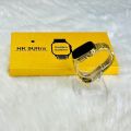 HK 9 Ultra 8 Series Special Golden Eddition Smart Watch Long Battery Timing Highly Functional Smart Watch Connecting To Wear Fit Pro I'd Changing Dial Face.. 