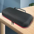 Microphone Case EVA Water Resistant Practical Storage Holder Dual Mic Bag Travel Case Carry Bag for Travel Camping Trip Business. 