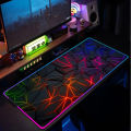 Large Desk Mat Neon Low-polygon Energy Network Led Mousepad Xxl Mouse Pad Gaming Room Decoration Cheap Pc Gamer Cabinet Deskmat. 