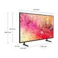 Samsung 65” Crystal UHD 65DU7000 4K Smart TV (2024).