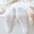 5Pairs/Lot Cute Kids Socks For Girls Boys Cotton Solid Princess Children Sock Casual Summer Mesh Thin Flower Cartoon Socks. 