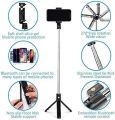 R1- L Selfie stick with Bluetooth Wireless Remote Phone Holder Best For YouTube video, Vlogging, TikTok & Photography. 