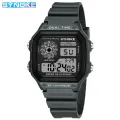 SYNOKE Digital Watches Men Sports Luminous Multifunction Waterproof Chrono Wristwatch Outdoor and Running Student Seven Light. 